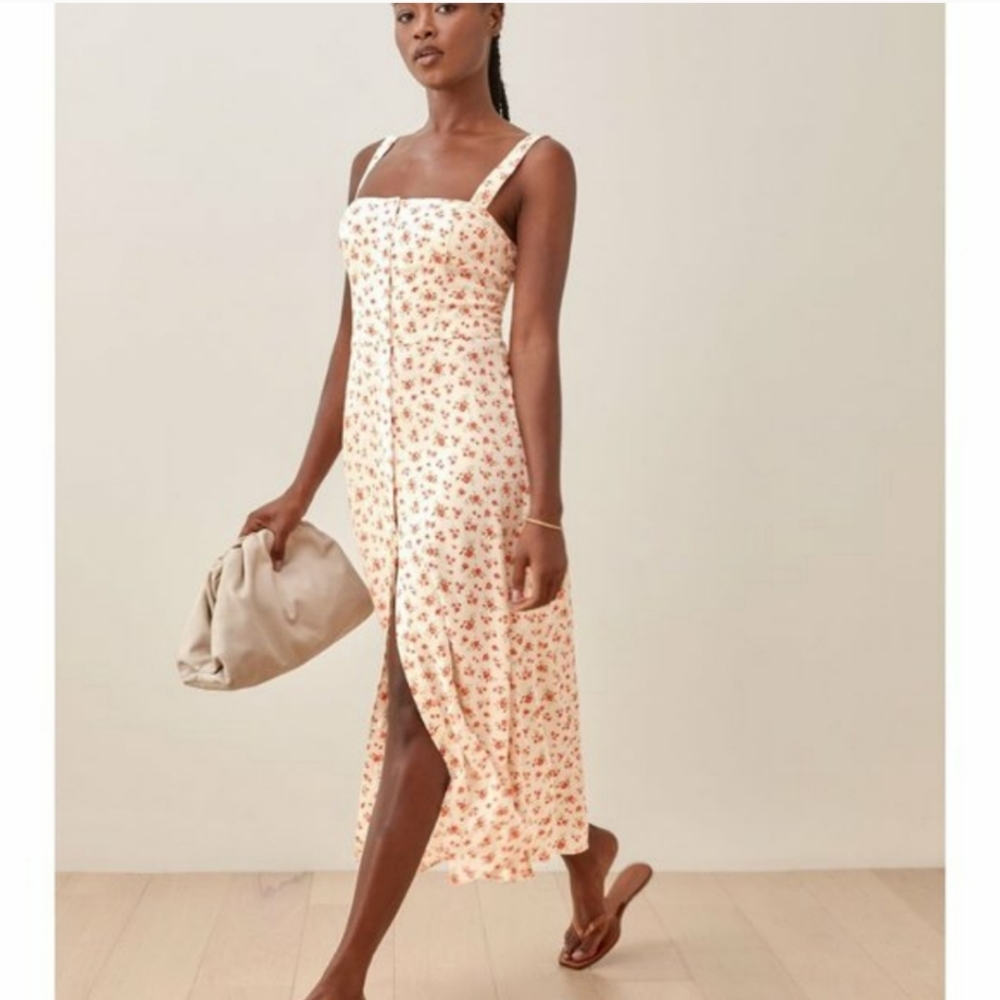 Reformation Virgil Floral Sundress in Floral - size 6